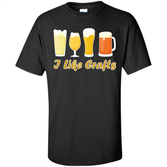 Beer T-shirt I Like Crafts Black