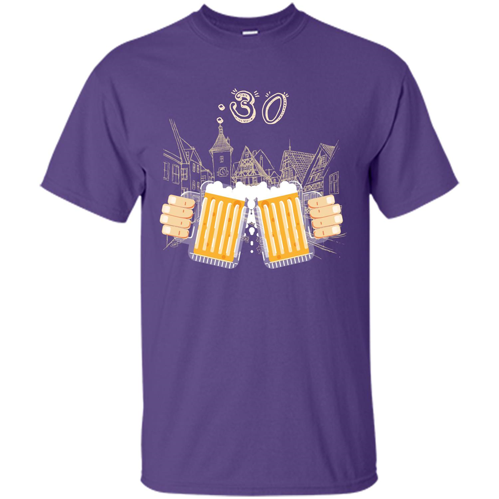 Beer:30 Time T-shirt Purple