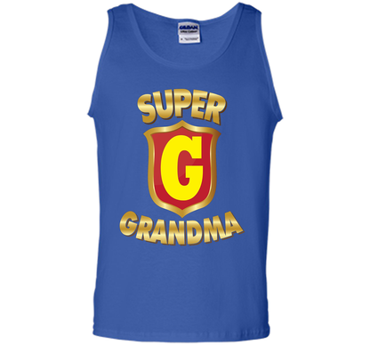 Super Grandma Superhero T-shirt Mother's Parents' Day cool shirt Royal