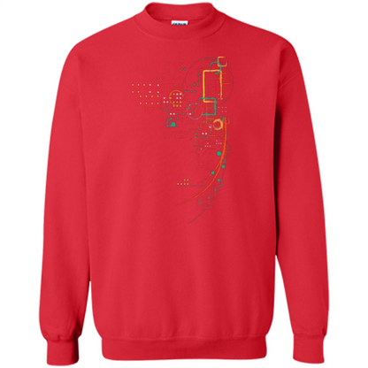 City Grid T-shirt Red