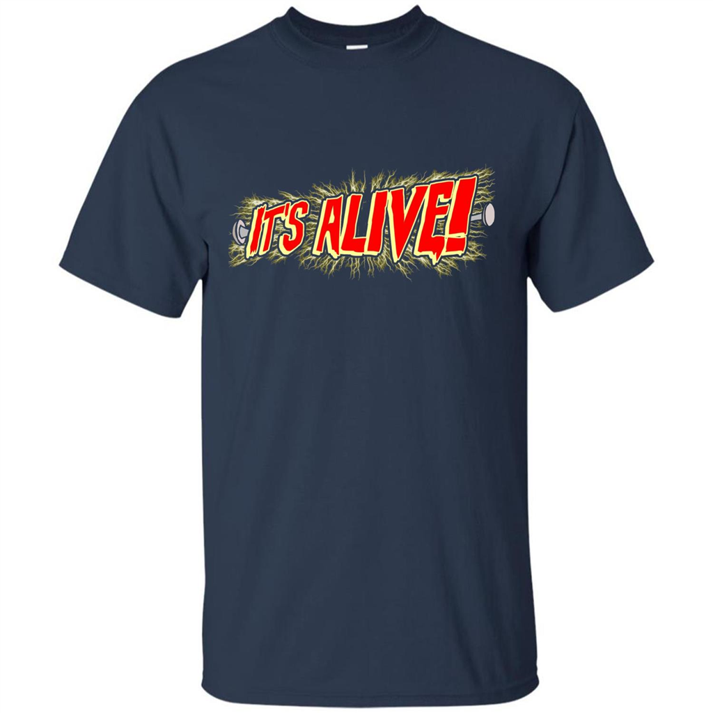 It's Alive Frankenstein T-shirt Navy