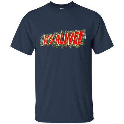 It's Alive Frankenstein T-shirt Navy