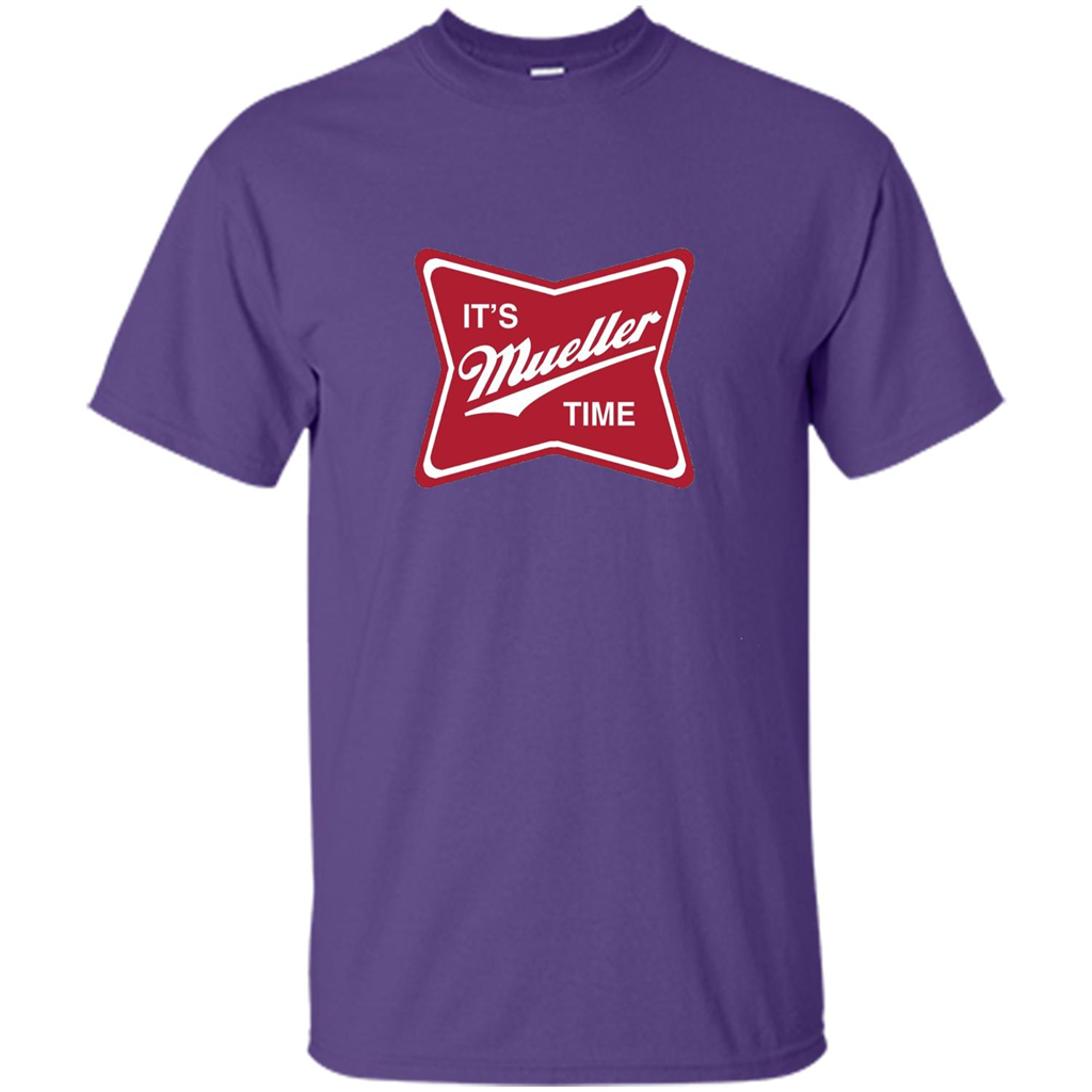 It's Mueller Time T-shirt Purple