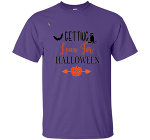 Getting Lean for Halloween Tshirt Halloween Workout Wear Tee shirt