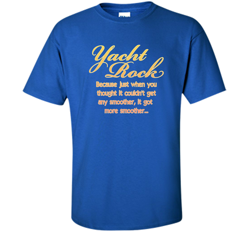 Yacht Rock Music T-Shirt Royal