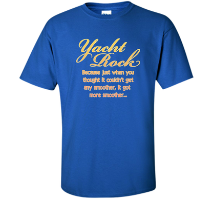 Yacht Rock Music T-Shirt Royal