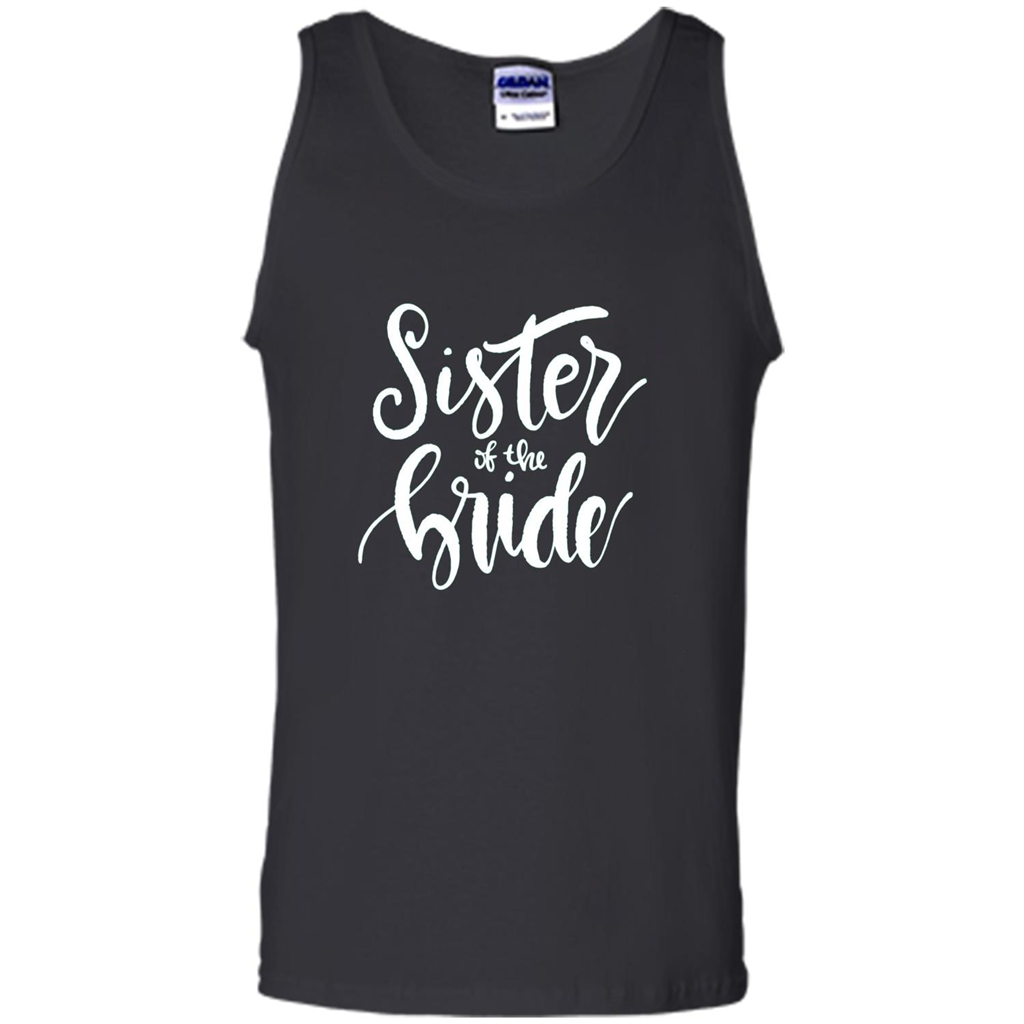 Sister Of The Bride T-shirt Black