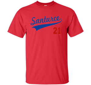 Santurce 21 Puerto Rico Baseball T-shirt