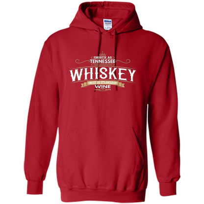 Smooth As Tennessee Whiskey Sweet As Strawberry Wine T-shirts Red