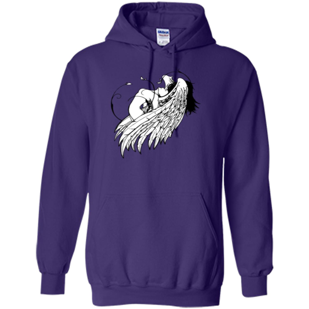 Angel T-shirt Angel Wings Purple