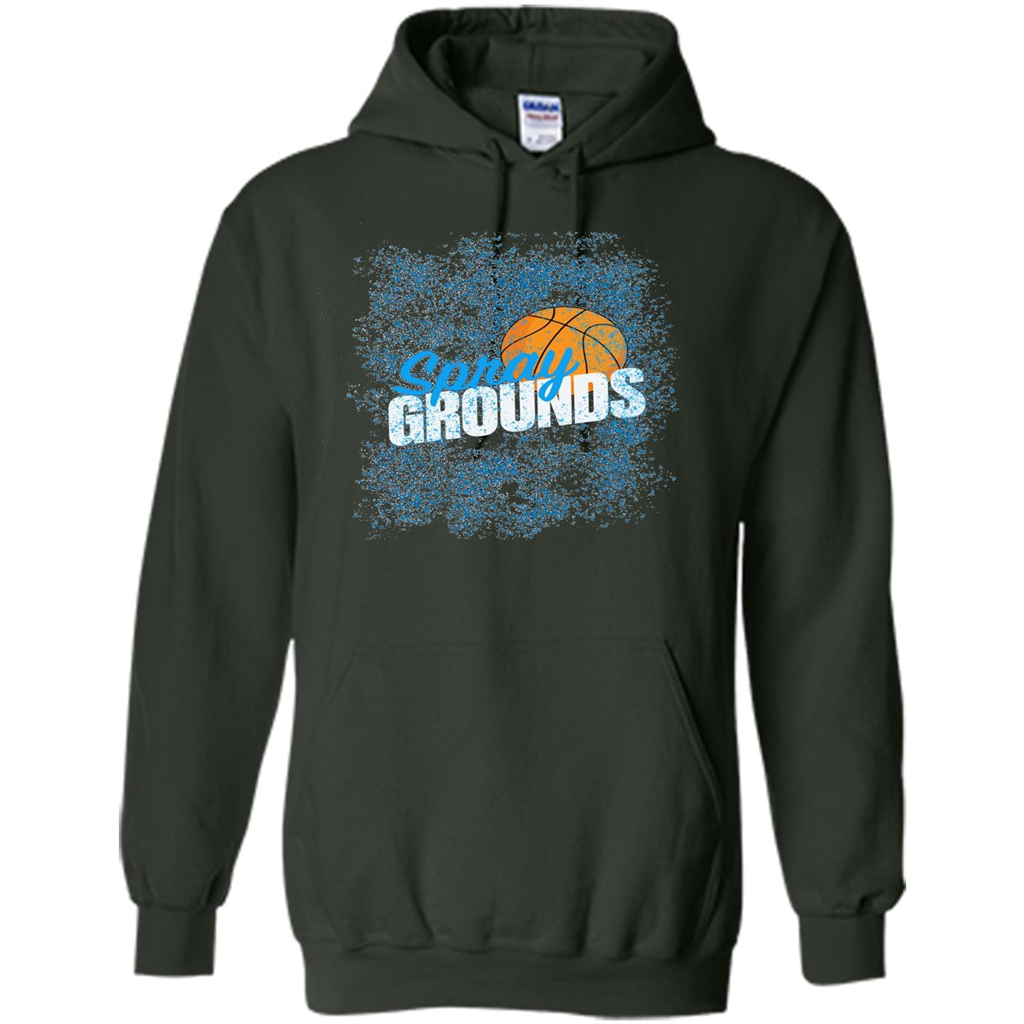 Basketball Lover T-shirt Spray Grounds T-shirt Forest Green
