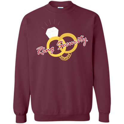 Security Ring T-shirt Maroon