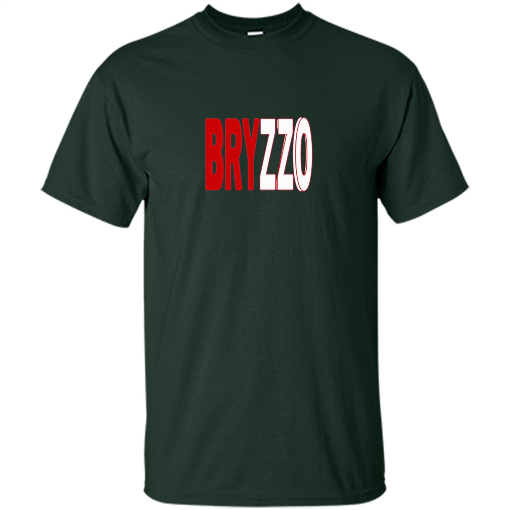 Bryzzo Bryant and Rizzo Funny Baseball T-shirt Forest Green