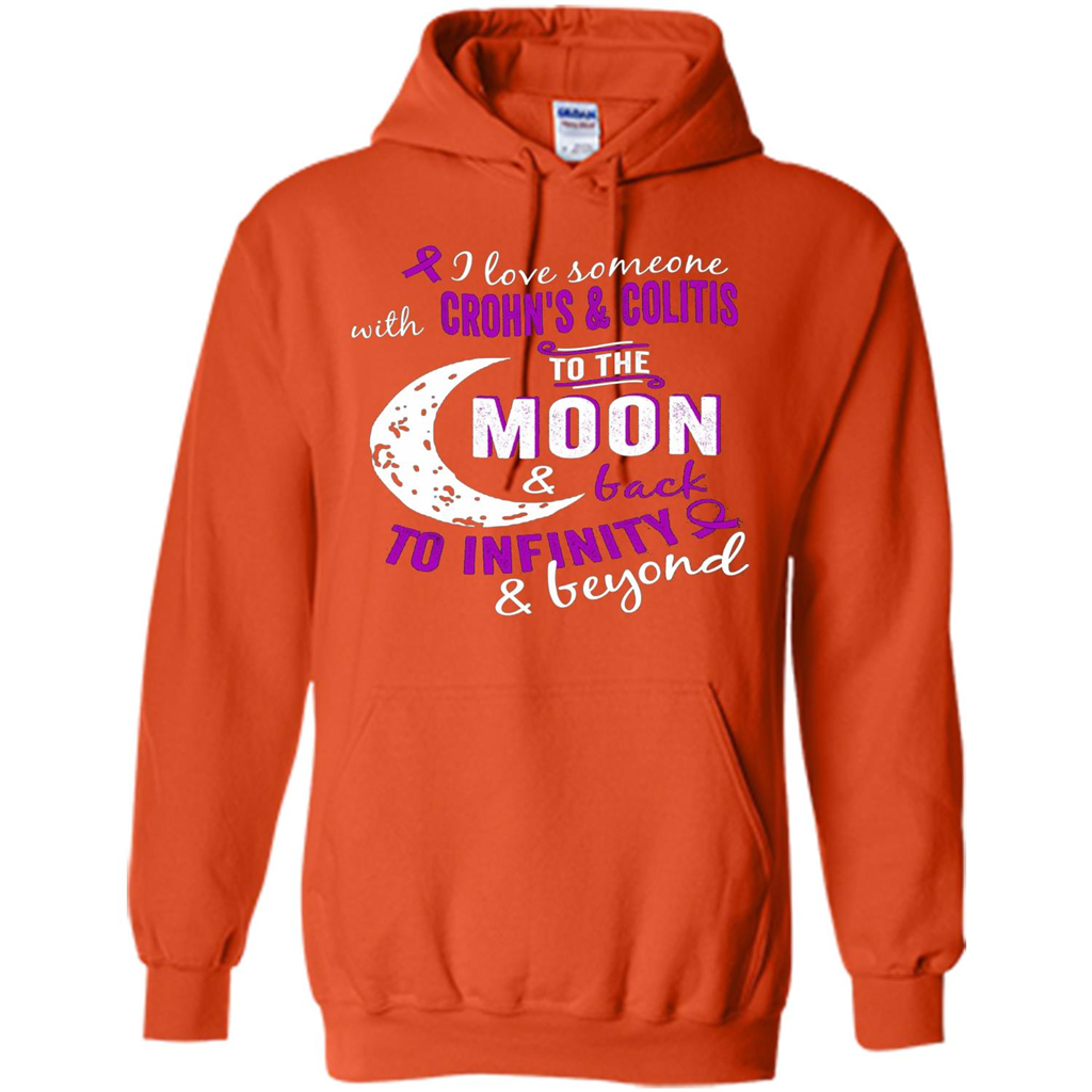 Crohn's and Colitis Awareness T-shirt Orange