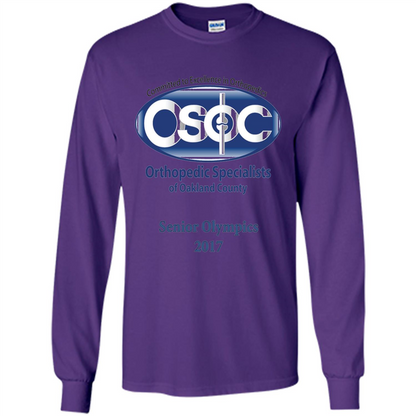 OSOC 9 Senior Olympics 2017 T-shirt Purple