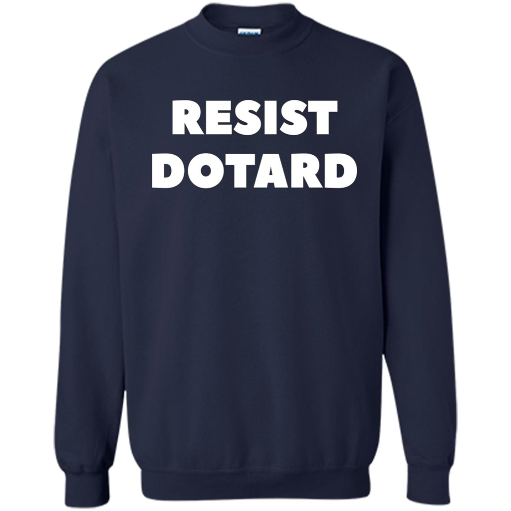 American President T-shirt Resist Dotard T-Shirt Navy