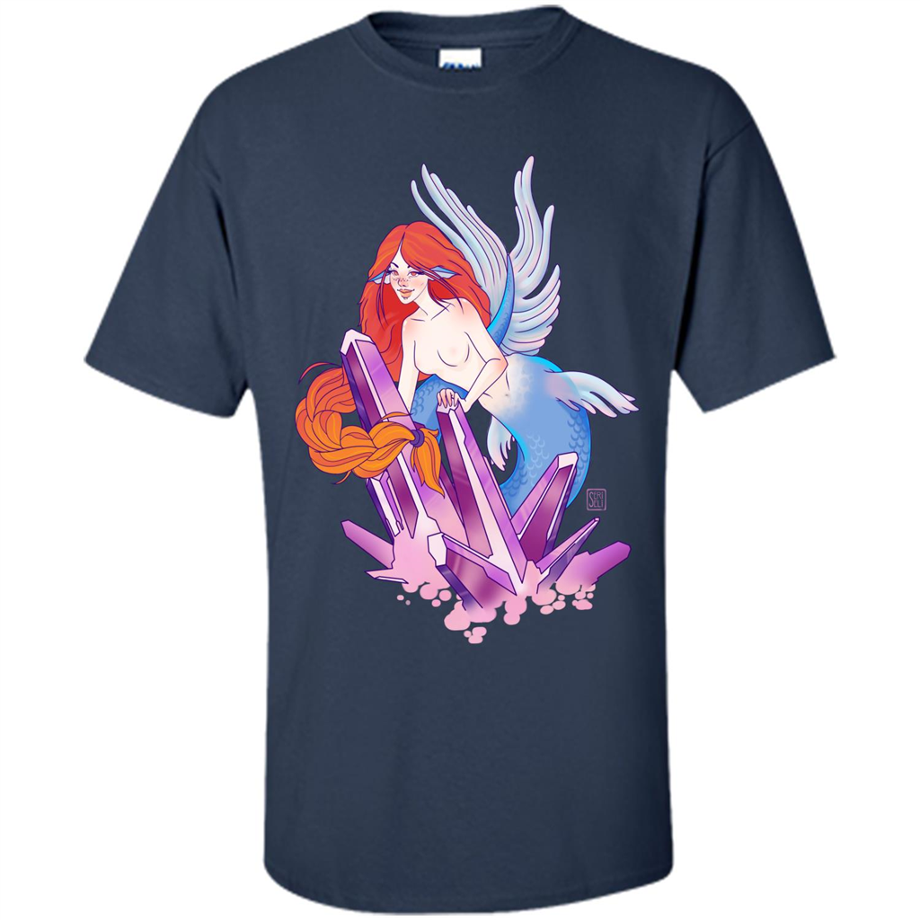 Cute Mermaid T-Shirt Navy