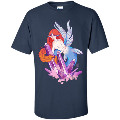 Cute Mermaid T-Shirt Navy