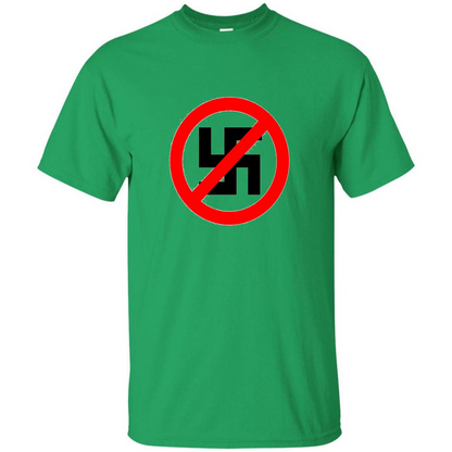 Anti-Nazi Shirt Support Equal Rights T-shirt Irish Green