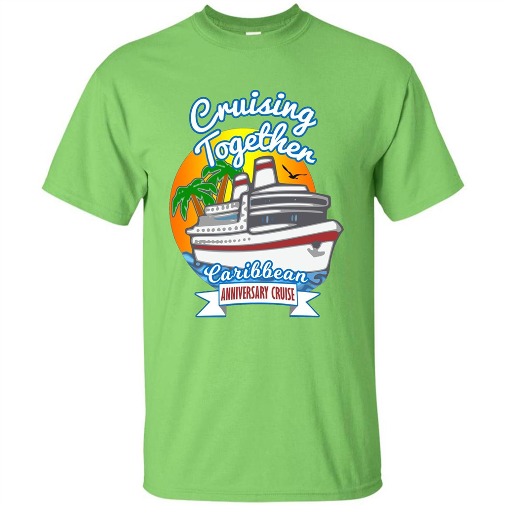 Cruising Together 2017 Anniversary Caribbean Cruise T-Shirt Lime