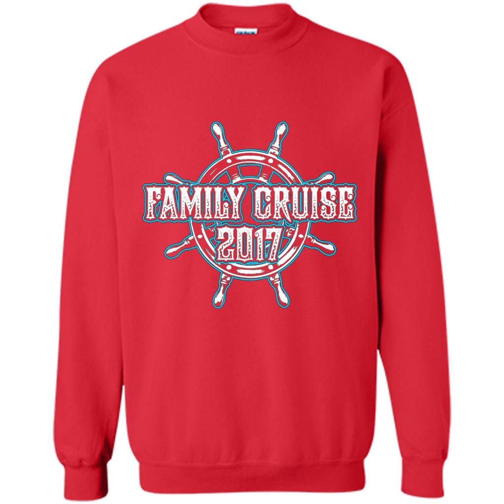 Family Cruise 2017 T-Shirt Family Vacation T-shirt Red