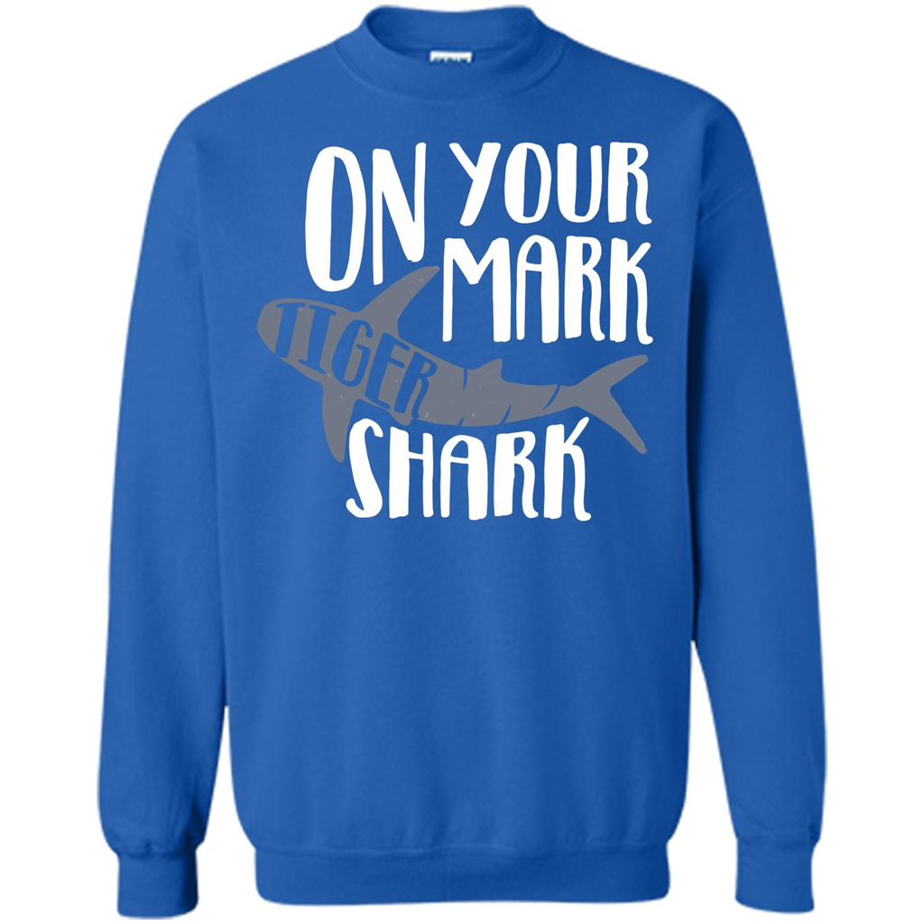 Tiger Shark T-shirt On Your Mark Tiger Shark T-shirt Royal