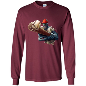 Zombie Baseball Halloween T-shirt