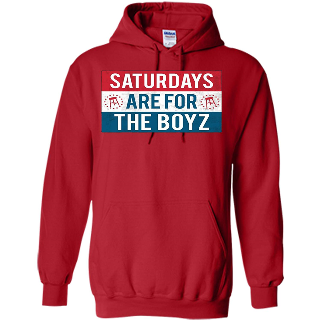 Saturdays Are For The Boyz T-shirt Red