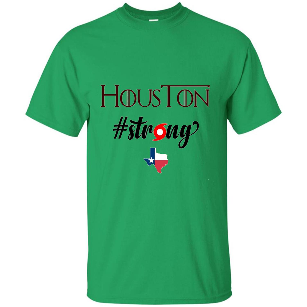 Houston Strong Texas T-Shirt Irish Green