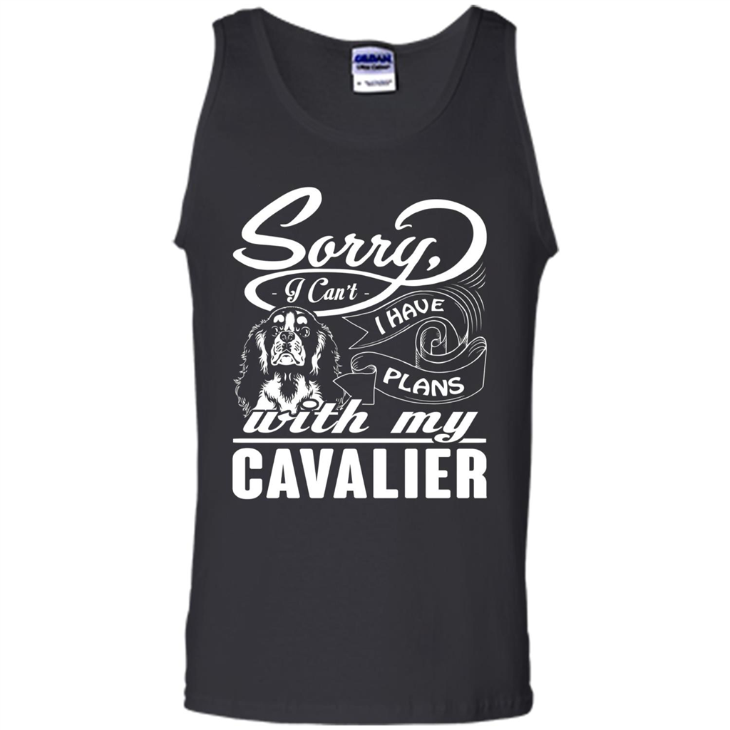 I Have Plans With My Cavalier T-shirt Black