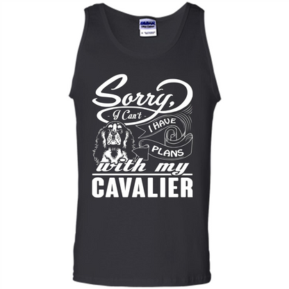 I Have Plans With My Cavalier T-shirt Black