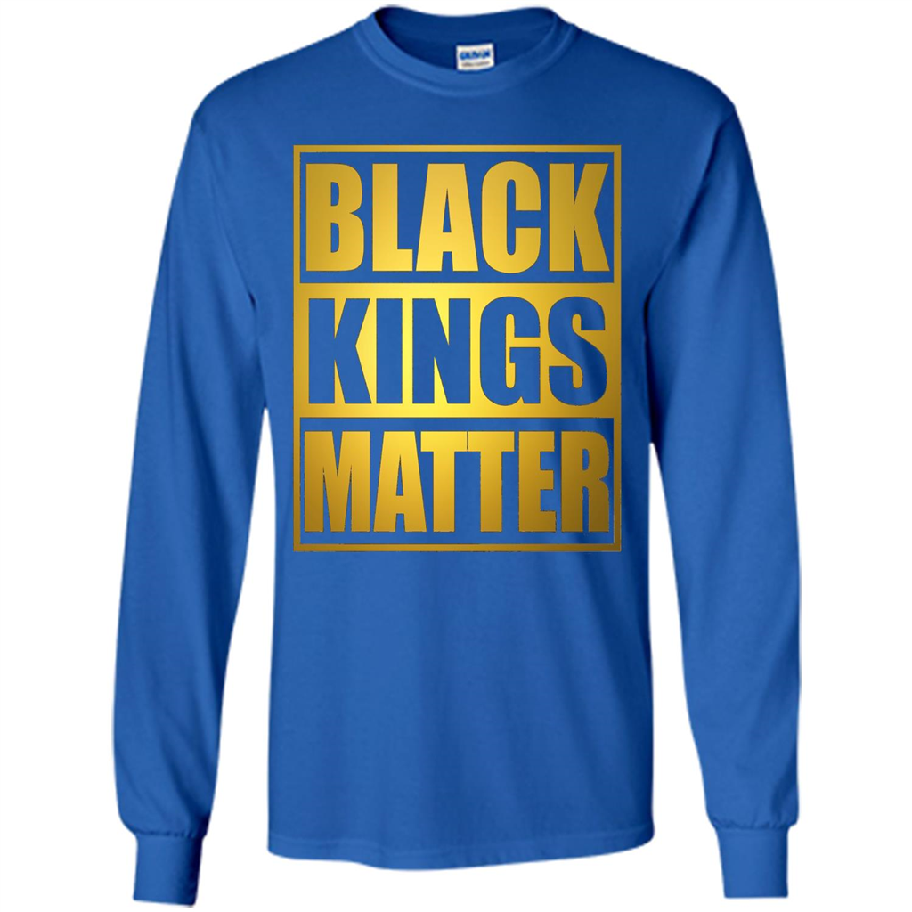 Black Kings Matter T-shirt Royal