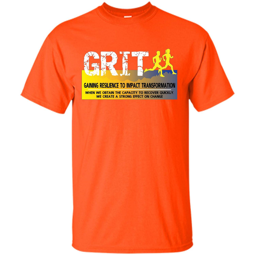 Gaining Resilience To Impact Transformation T-shirt Orange