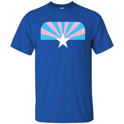 LGBT T-shirt Trans Pride Arizona T-shirt Royal