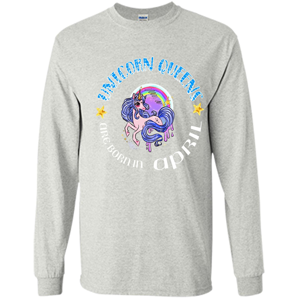 April Unicorn T-shirt Unicorn Queens Are Born April Ash
