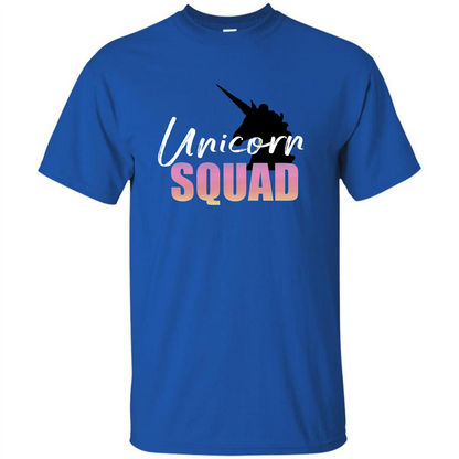 Unicorn Squad Rainbow Unicorns T-Shirt Royal