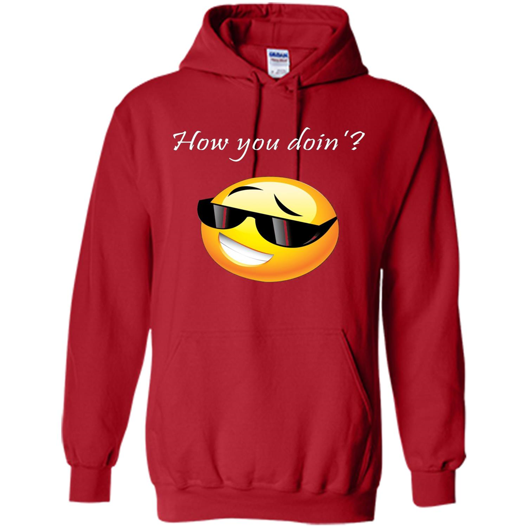 Cute Emotion T-shirt How You Doing Red