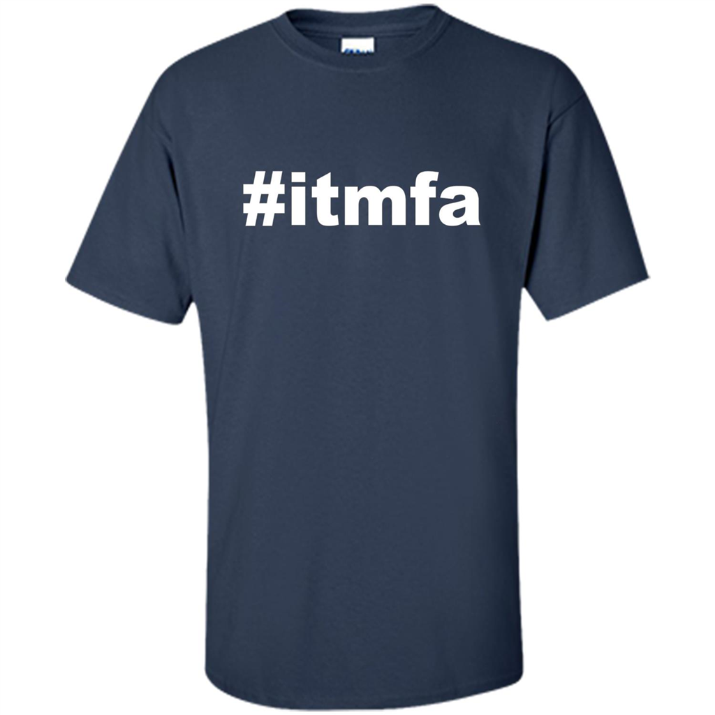 Hashtag ITMFA T-shirt Navy