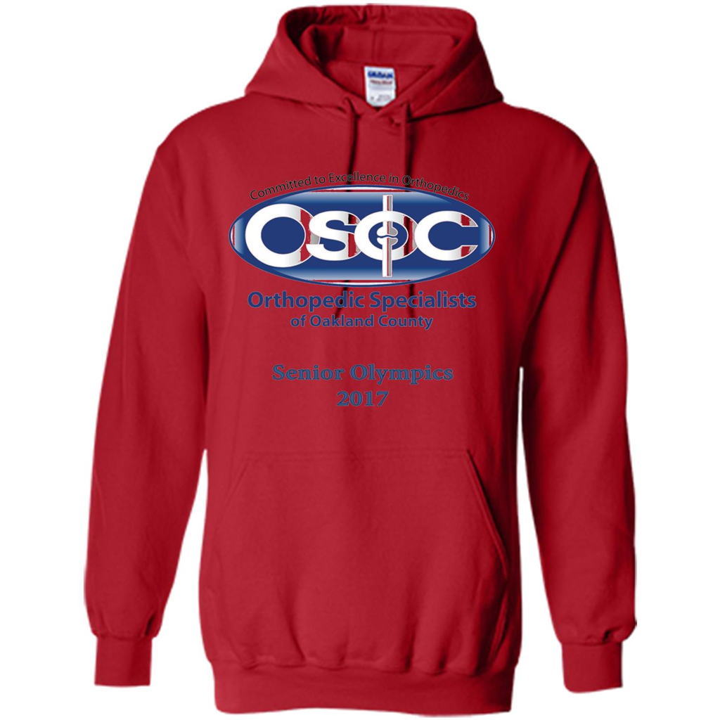 OSOC 9 Senior Olympics 2017 T-shirt Red