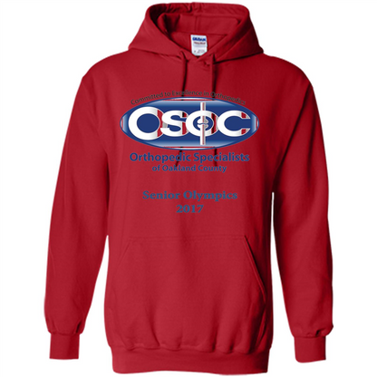 OSOC 9 Senior Olympics 2017 T-shirt Red