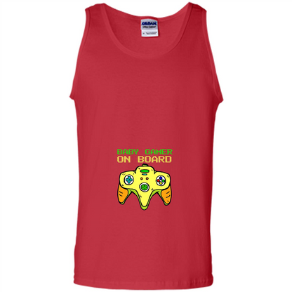Pregnancy & Birth T-shirt Baby Gamer On Board Red
