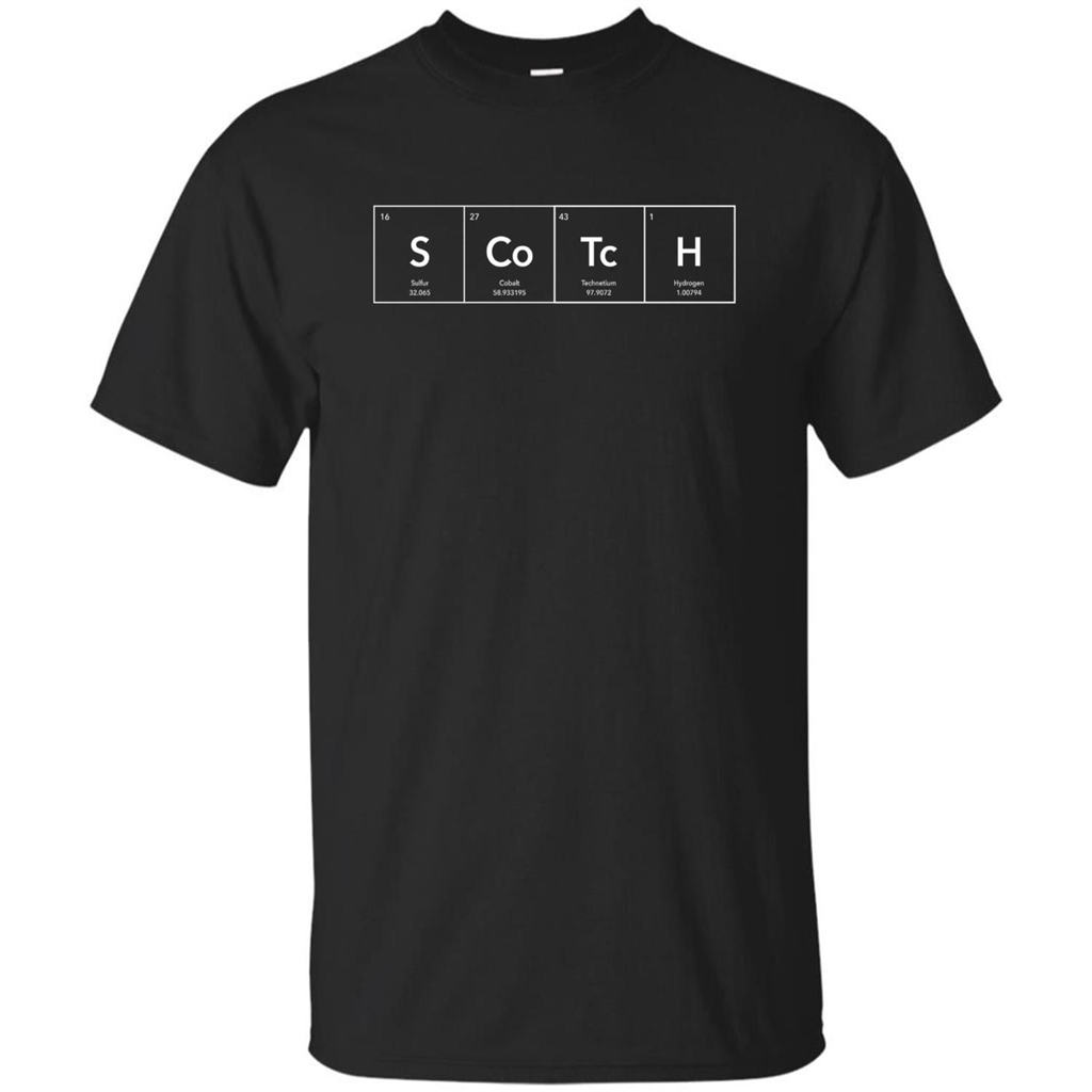 Scotch Periodic Table of Elements T-shirt