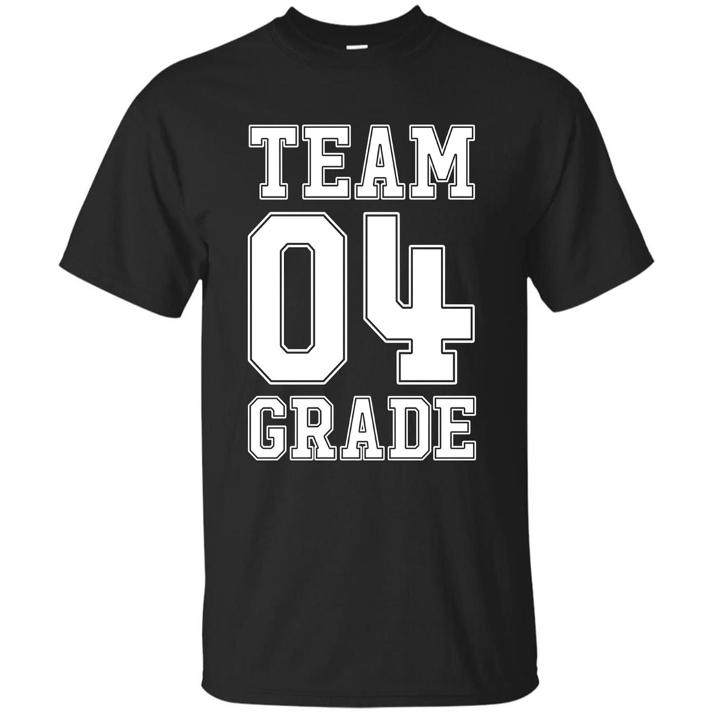 Team Fourth Grade T-shirt Team 4th Grade Back To School T-Shirt Black