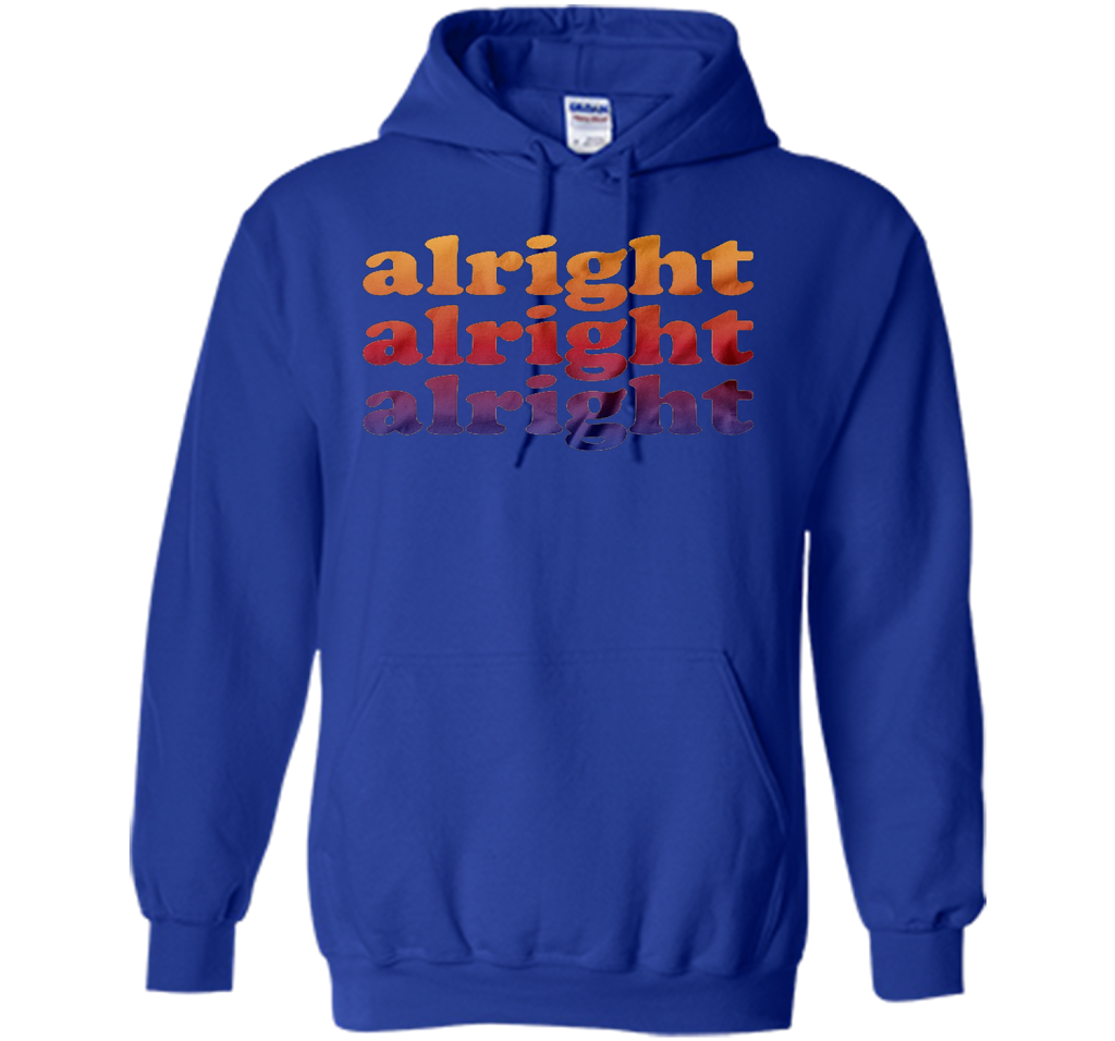 Alright Alright Alright T-shirt Royal