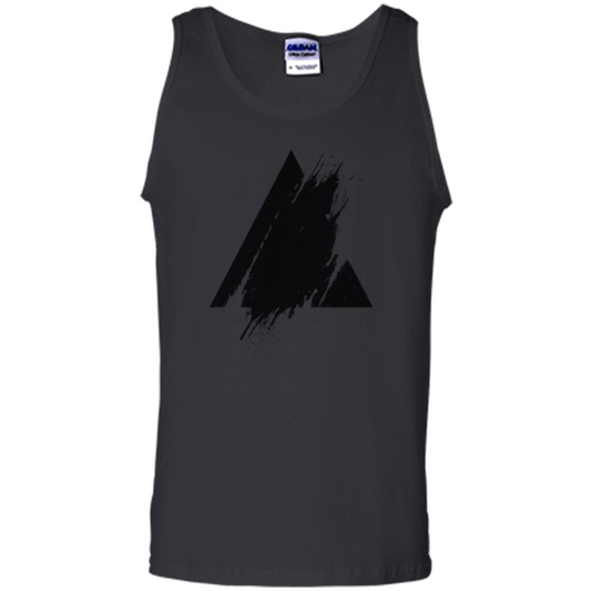 Place Splashed Triangle T-shirt Black