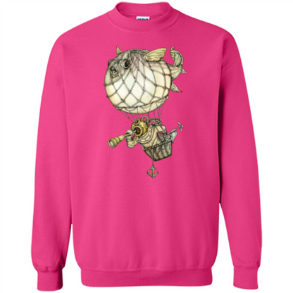 Blowfish T-shirt Captive Balloon T-shirt Heliconia