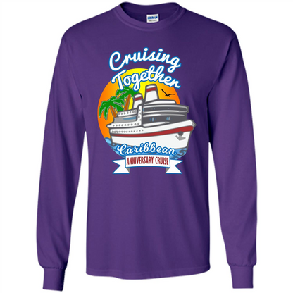 Cruising Together 2017 Anniversary Caribbean Cruise T-Shirt Purple