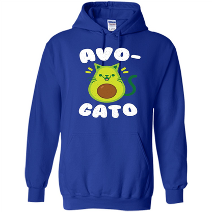 Avogato - Avocado Cat - Funny Avocado T-shirt Royal