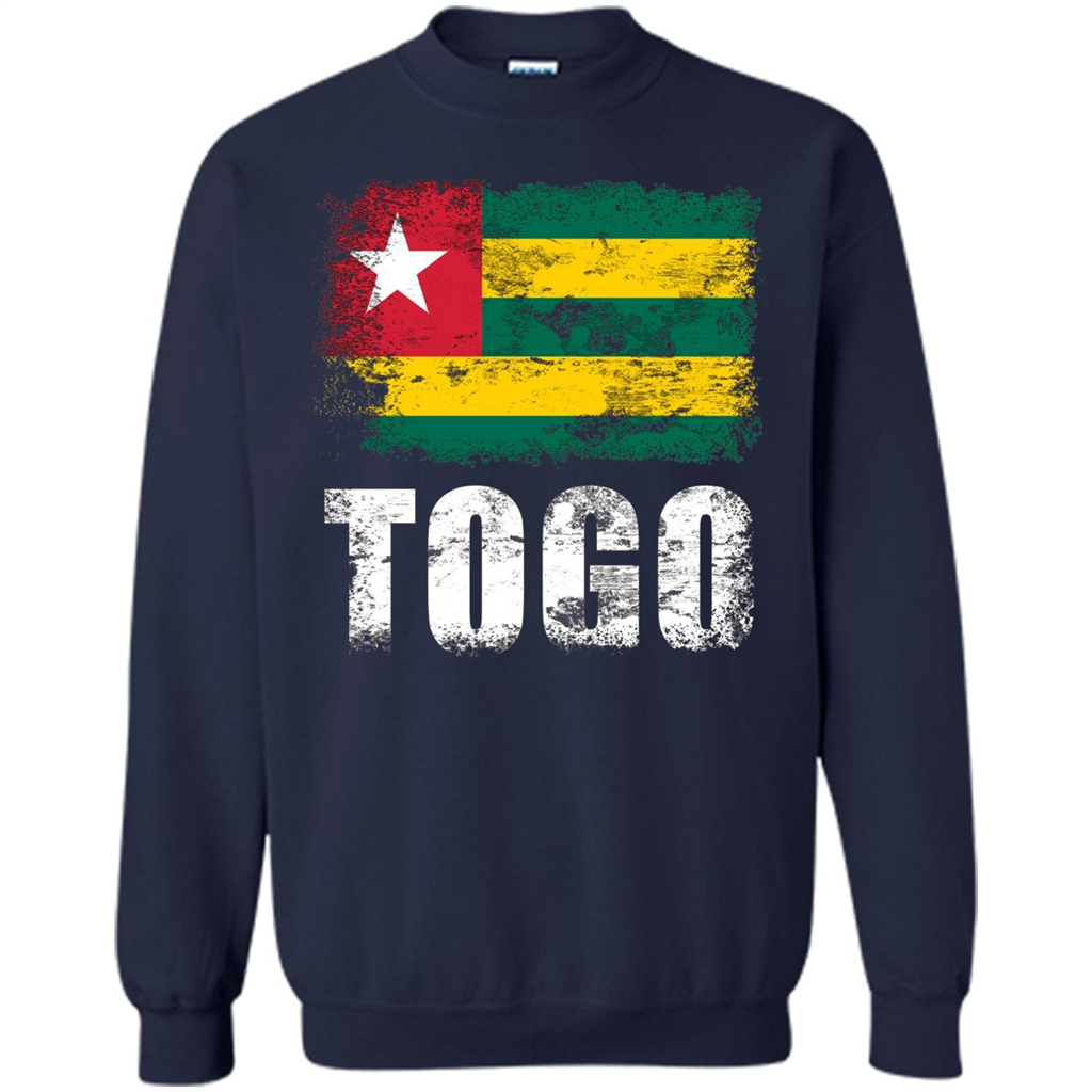 Togo Flag T-Shirt Togolese Republic T-shirt Navy