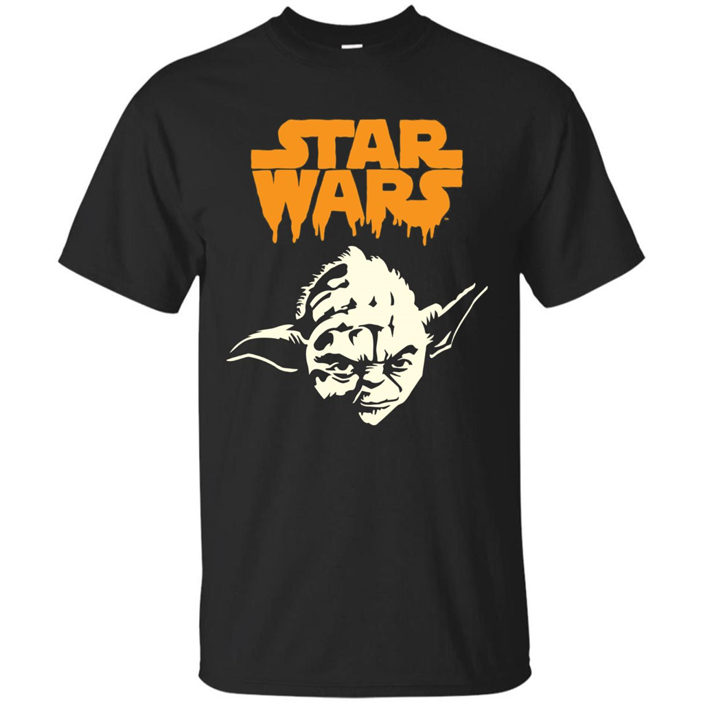 Movie T-shirt Yoda Dripping Ooze Logo T-Shirt Royal